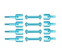 Arbre d'entraînement RC Compatible avec Tamiya pour TT01, TT01D TT01E pour TT02 Pièces Détachées pour Voiture RC 1/10 : Arbre De Transmission en Métal, Cardans, Kit De Joints De Différentiel.