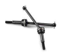 Arbre d'entraînement RC Compatible avec Tamiya TC-01 1/10 Pièces De Rechange pour Voiture Télécommandée, 2 Arbres De Transmission Avant Et Arrière CVD