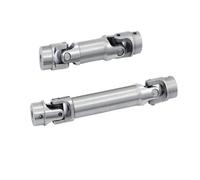 Arbre d'entraînement RC Compatible avec Trax pour TRX4M 9751 1/18 Crawler RC Pièces Et Accessoires pour Mise À Niveau De Voiture 2 Arbres De Transmission CVD en Acier Et Métal