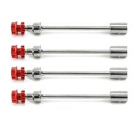 Arbre d'entraînement RC Compatible avec TRAXXAS pour E-revo 2.0 86086-4 1/10 Pièces De Voiture RC 4 Pièces Arbre D'entraînement en Acier Arbre D'entraînement CVD avec Roue Cannelée Hexagonale