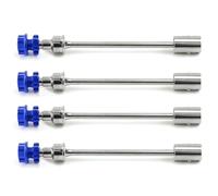 Arbre d'entraînement RC Compatible avec TRAXXAS pour E-revo 2.0 86086-4 1/10 Pièces De Voiture RC 4 Pièces Arbre D'entraînement en Acier Arbre D'entraînement CVD avec Roue Cannelée Hexagonale