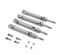 Arbre d'entraînement RC Compatible avec Traxxas pour Slash pour Rustler 4X4 4WD 1/10 RC Cars Pièces De Mise À Niveau Modification De Rechange 4 Pièces Arbre De Transmission CVD