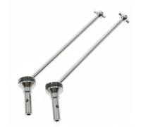 Arbre d'entraînement RC Compatible avec Traxxas pour Sledge 1/8 RC Car 2 Pièces Arbre D'entraînement Avant Et Arrière en Métal Arbre D'entraînement CVD 9550 9654X Accessoires De Mise À Niveau