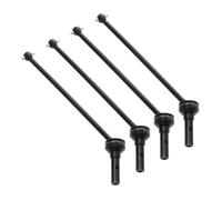 Arbre d'entraînement RC Compatible avec Traxxas pour Sledge 1/8 RC Car Upgrades Parts Accessories 4Pcs Arbre D'entraînement Avant Et Arrière en Métal Arbre De Transmission CVD