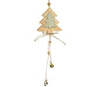 Arbre doré suspendu avec des cloches