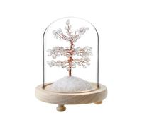 Arbre du Bonheur sous cloche Cristal de Roche