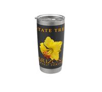 Arbre du territoire de l'Arizona The Palo Verde Gobelet isotherme en acier inoxydable double paroi