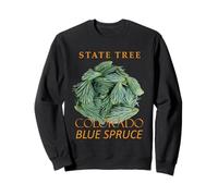 Arbre du territoire du Colorado : l'épinette bleue Sweatshirt