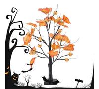 Arbre éclairé d’Accent d’Halloween | Centre de Table Gothique des Fêtes