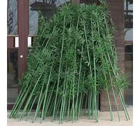Arbre en bambou artificiel de 150 cm pour décoration intérieure et extérieure, idéal pour clôture de jardin, brise-vue et décoration élégante de la maison et du bureau