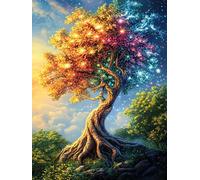 Arbre enchanté avec des Fleurs Puzzles 300 Pièces pour Adultes Educa Jeu De Créativité Qualité Supérieure Détente Décoration Intérieure Cadeau De Noël 300 PCS