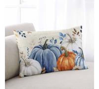 Arbre Et Animal De Campagne Vintage Taie D Oreiller Decoratif Housses Coussin Polyester Taie Oreiller pour Jardin Été Maison 40X60Cm