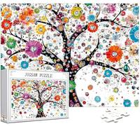 Arbre étrange Puzzle 6000 Pièces Adultes, Grand Bois Puzzle Abstrait Motif Désign, 179x105cm Jigsaw Bricolage Artisanat 14 Ans Activité Familiale avec Emballage Cadeau pour Decoration Murale, Model146