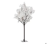 Arbre extérieur blanc 92 LED blanc chaud H90cm Feeric lights & christmas