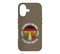 Arbre Familial avec Racines Italiennes cultivées en Allemagne Coque pour iPhone 17