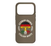 Arbre Familial avec Racines Italiennes cultivées en Allemagne Coque pour iPhone 17 Pro