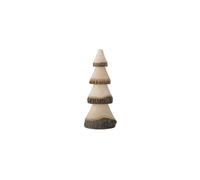 Arbre fantaisie en bois beige, statuette décorative - Bloomingville, Boye - 14x14x32 cm