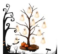 Arbre Fantôme D'Halloween À LED Centre de table décoratif mignon à lumières