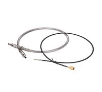 Arbre flexible, accessoire d'extension de tuyau en caoutchouc en acier inoxydable pour machines de meulage et de gravure suspendues