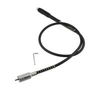 Arbre flexible pour outil rotatif, meuleuse à tige de 108 cm, compatible avec perceuse électrique, mandrin de 3,175 mm, pour sculpture, polissage, gravure