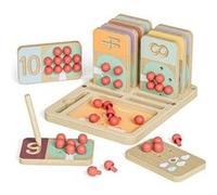 Arbre Fruiter Entraîneur De Chiffres - Top Bright - Tableaux En Bois - Fruits A Piquer - Écriture G