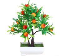 Arbre fruitier artificiel Rouge 24 cm (H)