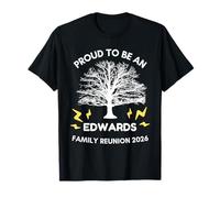 Arbre généalogique 2026 Edwards Réunion de Famille Assorti T-Shirt