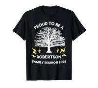 Arbre généalogique 2026 Robertson Family Reunion Gathering T-Shirt