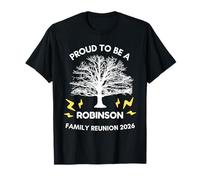 Arbre généalogique 2026 Robinson Réunion de Famille Assorti T-Shirt