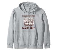 Arbre Généalogique de Gengis Khan Humour Empire Mongol Horde Sweat à Capuche