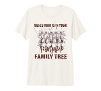 Arbre Généalogique de Gengis Khan Humour Empire Mongol Horde T-Shirt Haut de Gamme