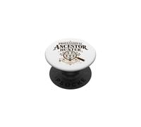 Arbre généalogique généalogique Professionnel Ancêtre Hunter PopSockets PopGrip Adhésif