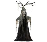 Widmann ? Arbre Halloween ensorcelé parlante unisex-adult, noir, taille unique, vd-wdm07109