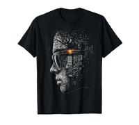 Arbre humain femme visage art abstrait lunettes de soleil graphique arbre T-Shirt