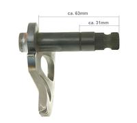 Arbre Kick-Starter 63 mm/31 mm pour cpi, Keeway