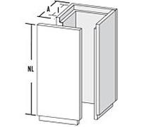 Arbre léger Bertrams Camino-fix 02SLO1200-22 dimensions en général. 220/220-300/300 mm, longueur nominale 1200 mm
