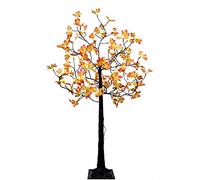Arbre Lumineux 150 cm 96 LED Feuilles érable Automne
