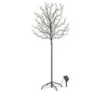 Lunartec Arbre lumineux 150 cm – 200 bourgeons à LED – Solaire