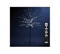 Arbre lumineux 200 fleurs LED blanches Blanc