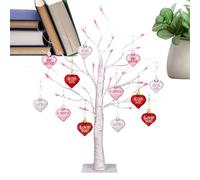 Arbre lumineux avec lumières, décorations festives fonctionnant par USB et batterie - Saint Valentin Arbre lumineux | Centre de table pour dîner et fête
