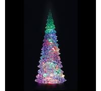 Lemax Arbre Lumineux Multicolore - Crystal Éclairé Tree, 4 Couleur Changeable Fb