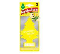Arbre Magique Lot de 3 désodorisants voiture Arbre Magique Vanille, Jaune, 1 Unité (Lot de 3)