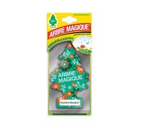 Arbre Magique Mono, Déodorant Auto, Parfum Country Bouquet, Parfum Prolongé Fno 7 Semaines