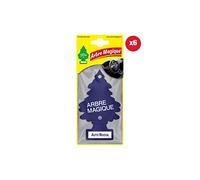 Arbre Magique Mono, Parfumeur de Voiture, Parfum de Voiture Neuf, Parfum Intense et Structuré, Dure jusqu'à 7 Semaines, Fabriqué en Italie, Pack de 6 Pièces