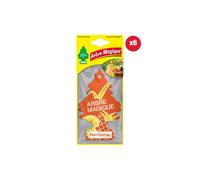 Arbre Magique Parfum de voiture, parfum Fruit Cocktail, parfum frais et délicat, durée jusqu'à 7 semaines, fabriqué en Italie, lot de 6 unités
