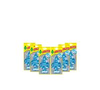 Arbre Magique Mono, Parfum de Voiture, Parfum Mousse Blanche, Parfum Intense et structuré, durée jusqu'à 7 semaines, fabriqué en Italie, Lot de 6 pièces