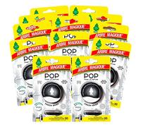 Arbre Magique POP, parfum auto solide, frais et doux, durée 30 jours, design italien, lot de 12 pièces