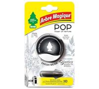 Arbre Magique POP, parfum auto solide, parfum frais musc, parfum doux et frais, durée jusqu'à 30 jours, design italien, lot de 3 pièces