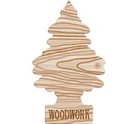 Arbre Magique® Rafraîchisseur d'air parfumé Bois. Super arôme de Longue durée pour la Voiture, la Maison, Le Bureau, etc.