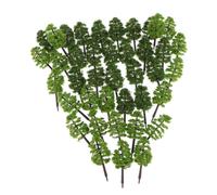 Arbre Miniature De 7cm, 40 Pièces, Accessoires De Diorama De Paysage De Chemin De Fer De Train À Échelle N Pour L'Artisanat De Bricolage Ou Les Modèles De Construction